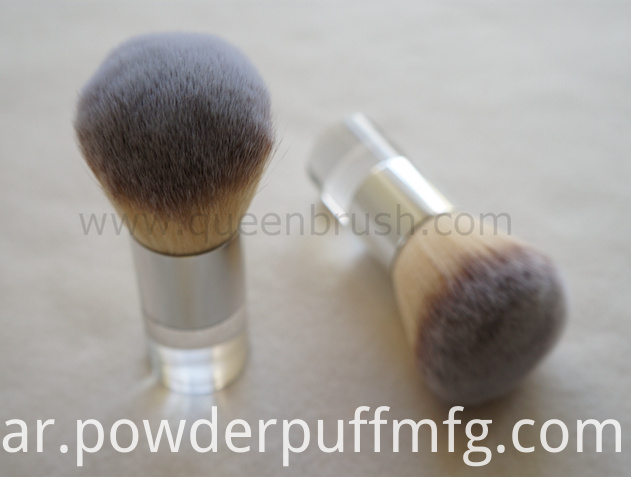 Three Tones Synthetic Hair Powder Brush